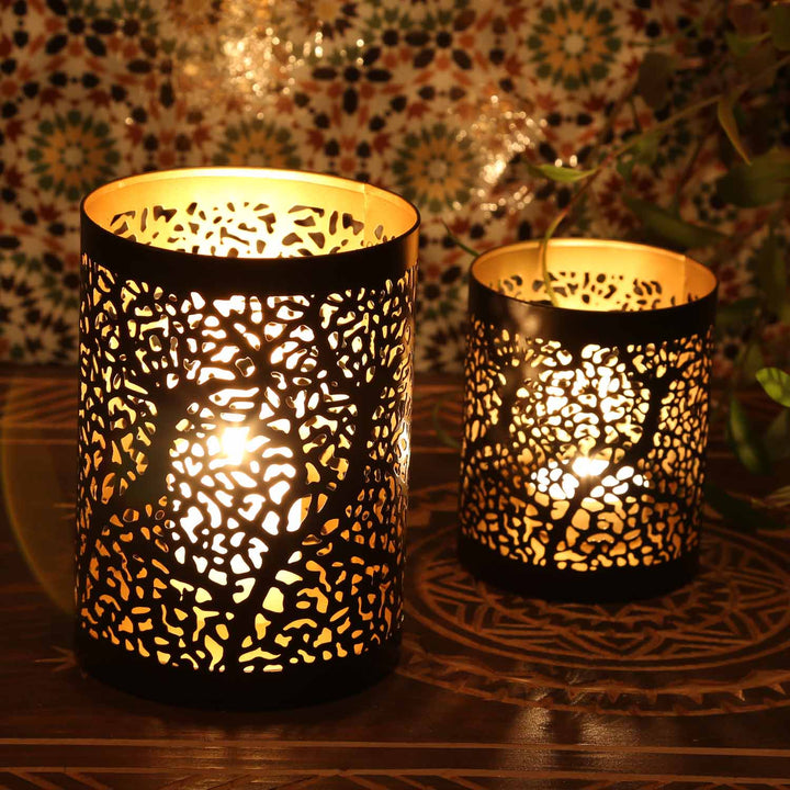 Lanterne orientale Ancône lot de 2