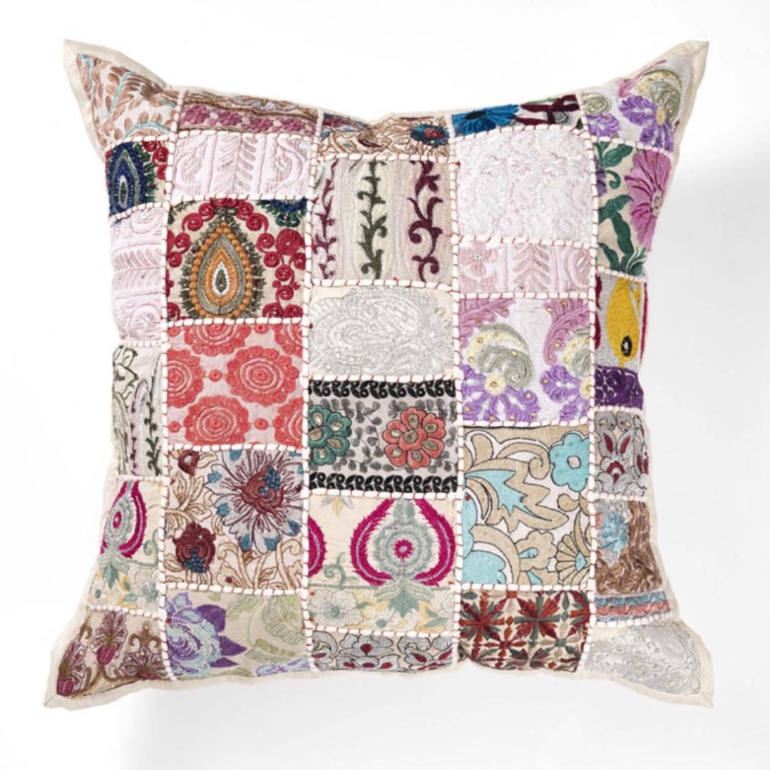 Indisches Patchwork Kissen Mar