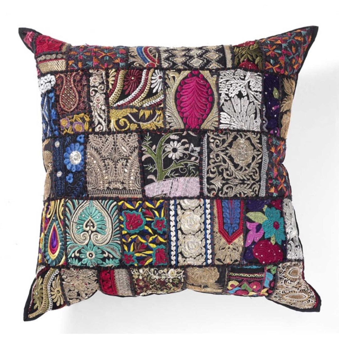 Indisches Patchwork Kissen Mar