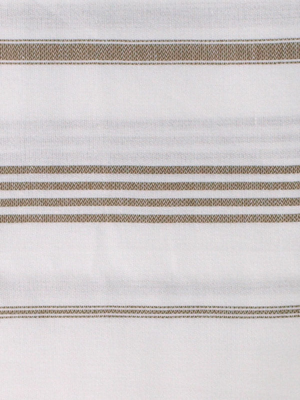 Serviette de hammam turque vert olive blanc
