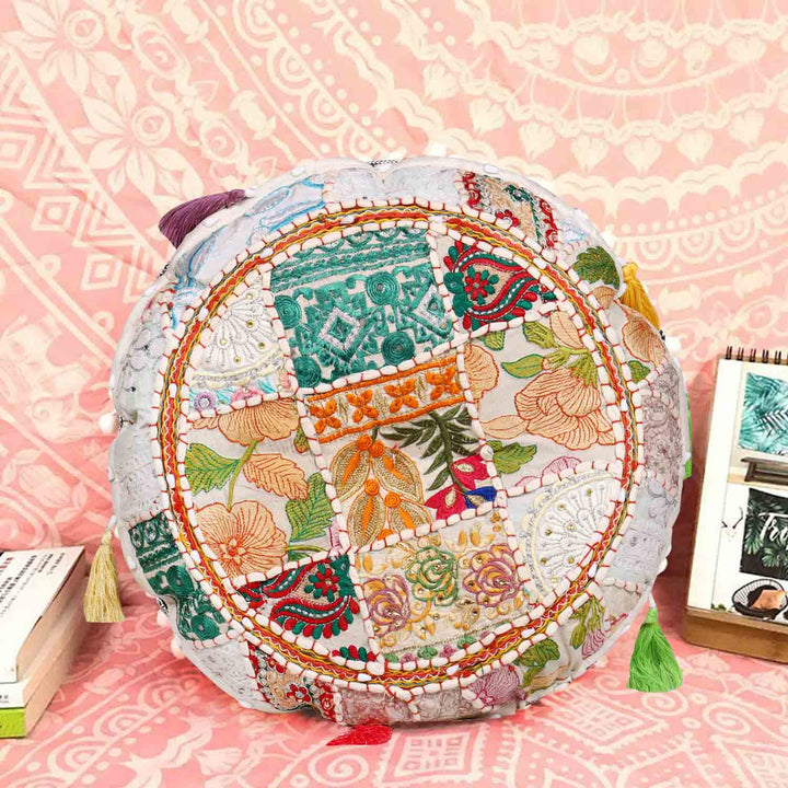 Coussin de yoga patchwork Lali