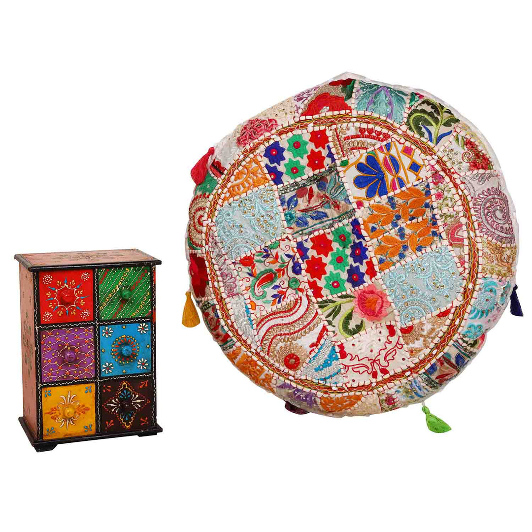 Patchwork yogakussen Lali Medium