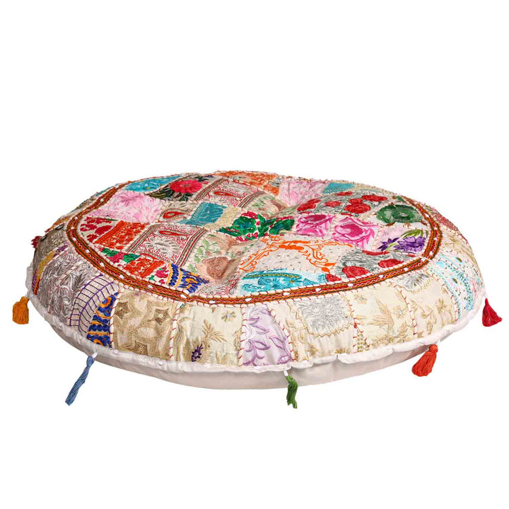 Patchwork yogakussen Lali groot