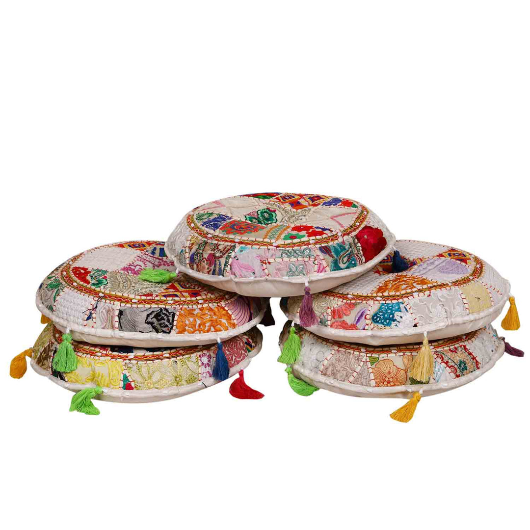 Patchwork yogakussen Lali groot