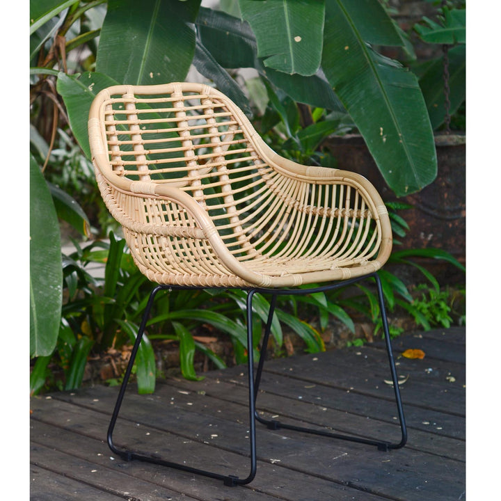 Fauteuil en rotin Malaga