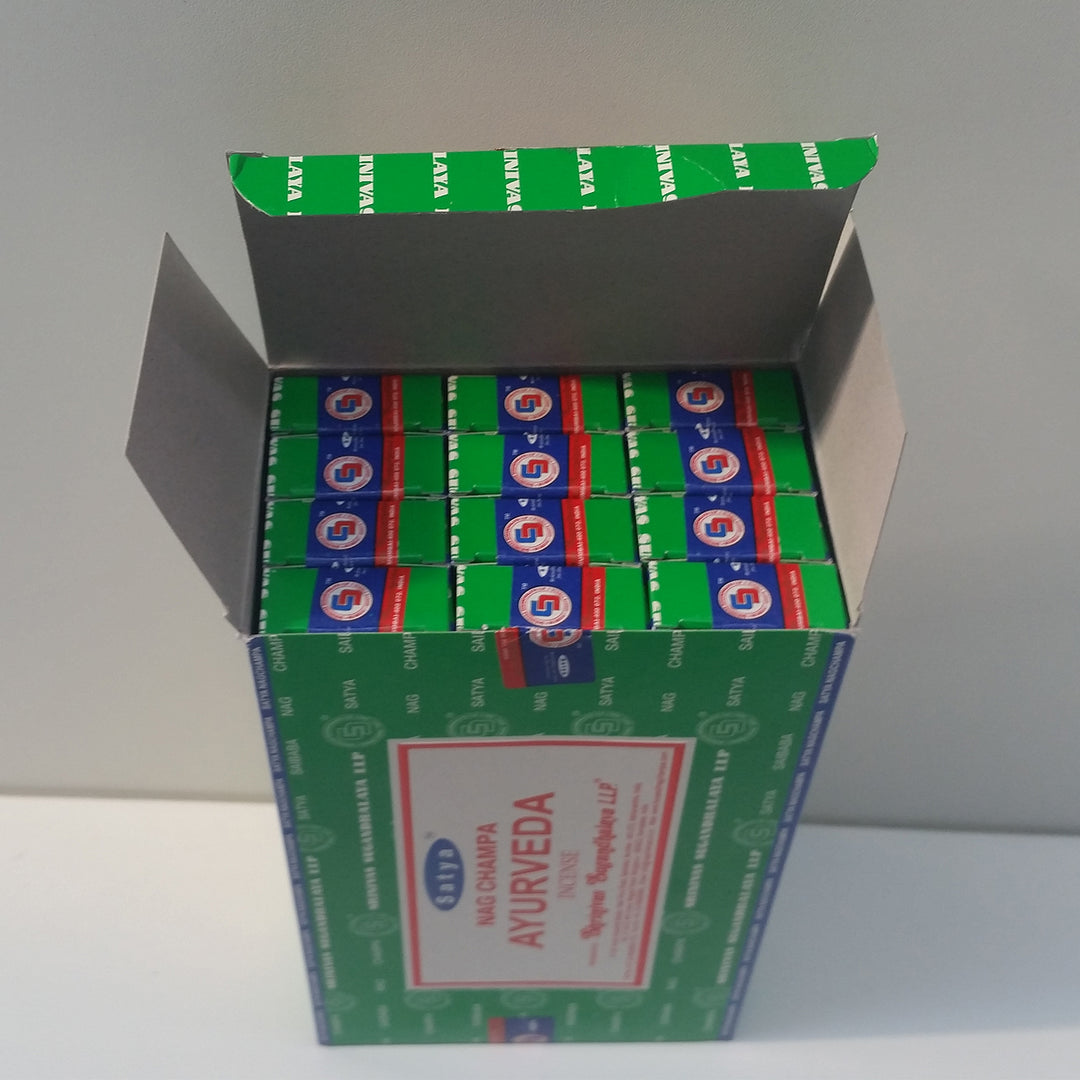 Bâtonnets d'encens Satya Ayurveda Big Box