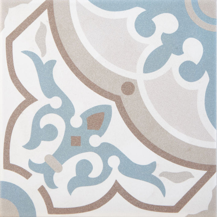 Zementoptik Fliesen Grau-Blau  – 20x20 cm